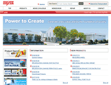 Tablet Screenshot of myzoxjapan.com